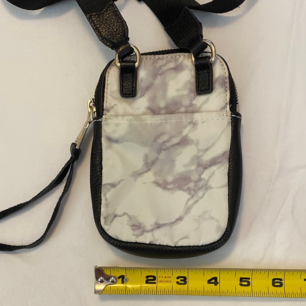 Aimee Kestenberg Crossbody Bag - Black and White Marble - Picture 3 of 3